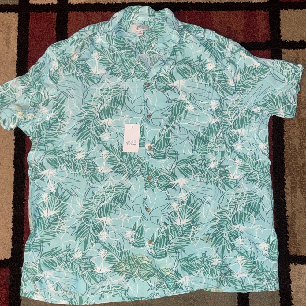 NWT Men’s Croft & Barrow Button Down Shirt‎